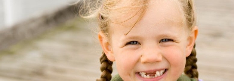 child smiling